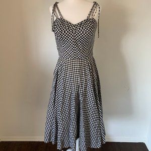 1950s Gingham Sundress